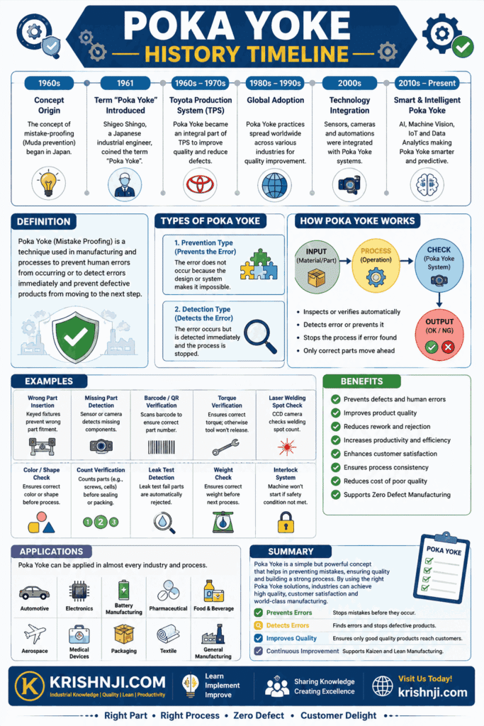Poka Yoke History Timeline
