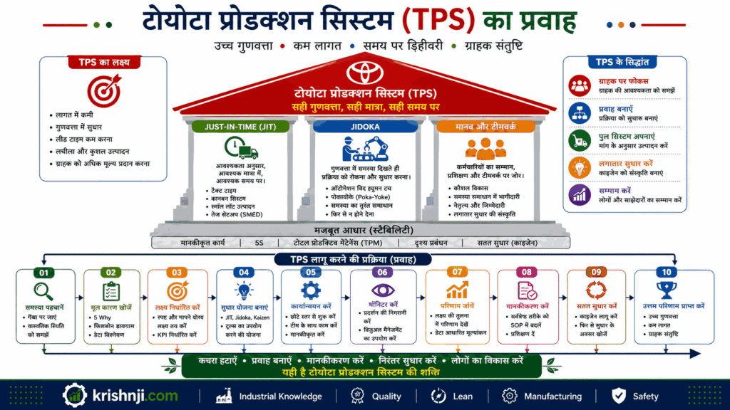 Toyota Production System in Hindi