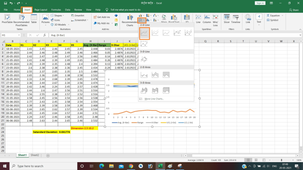 How to Make Control Chart Step by Step in MS Excel?