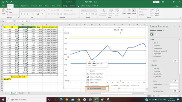 How to Make Control Chart Step by Step in MS Excel?