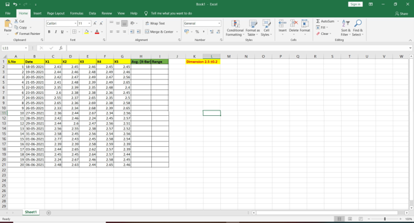 How to Make Control Chart Step by Step in MS Excel?